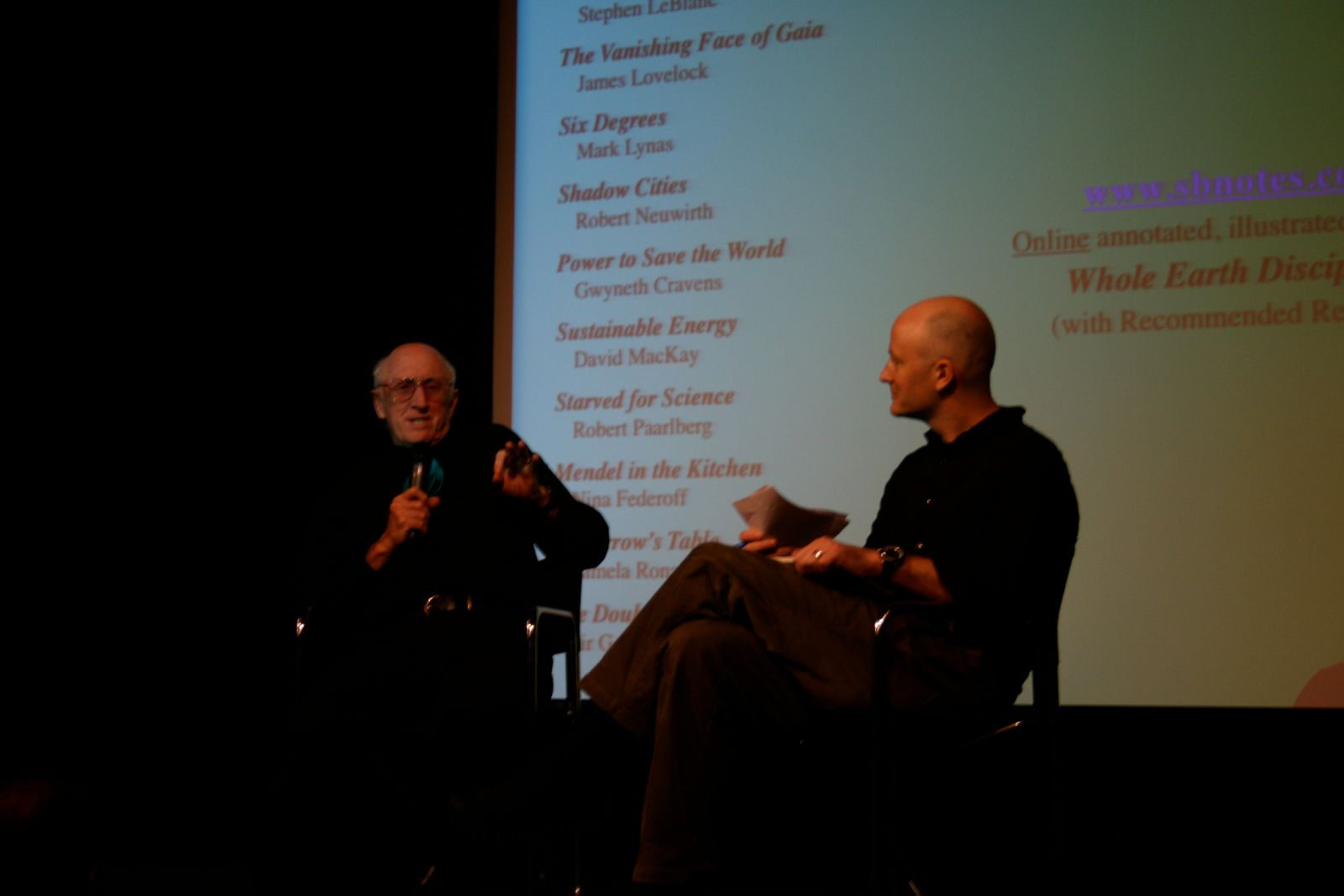 Stewart Brand at the ICA
